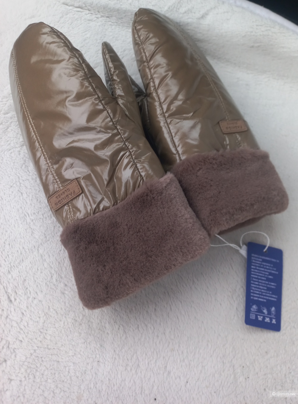 Варежки в стиле Moncler, one size