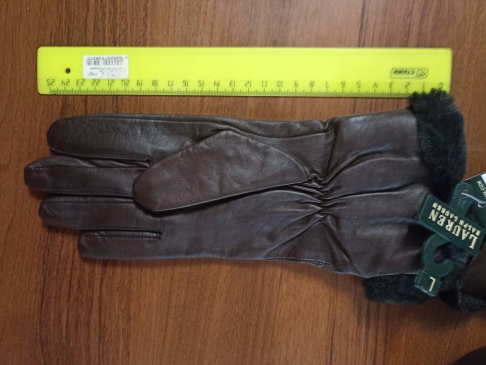 Перчатки женские Ralph Lauren, размер L