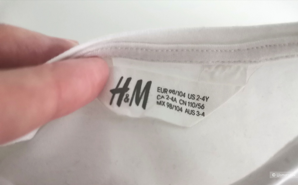 Вещи для девочки  H&M, 2-4 года