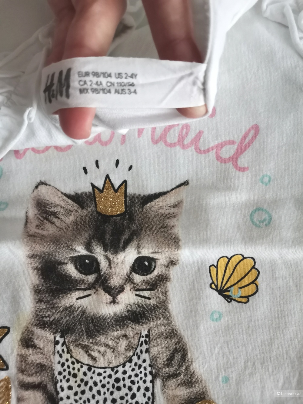 Вещи для девочки  H&M, 2-4 года