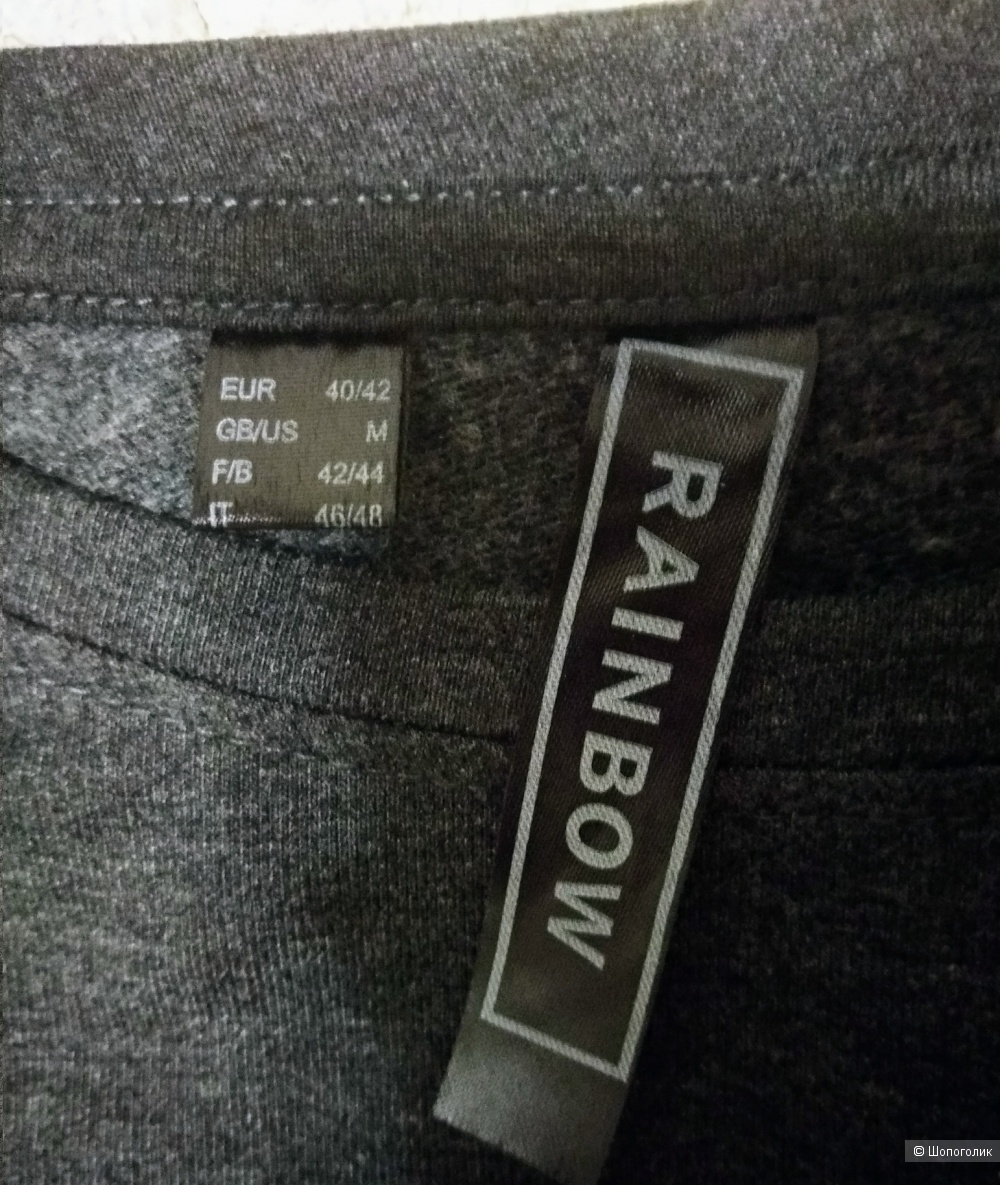 Платье-толстовка, RAINBOW размер 40/42 евро (46-48-50 рос)