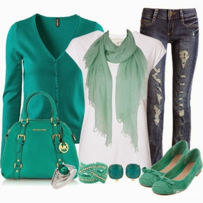 Шарф  Santini, 200 на 40 cм.