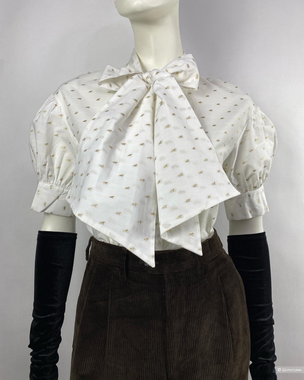 Блузка с бантом HM 34