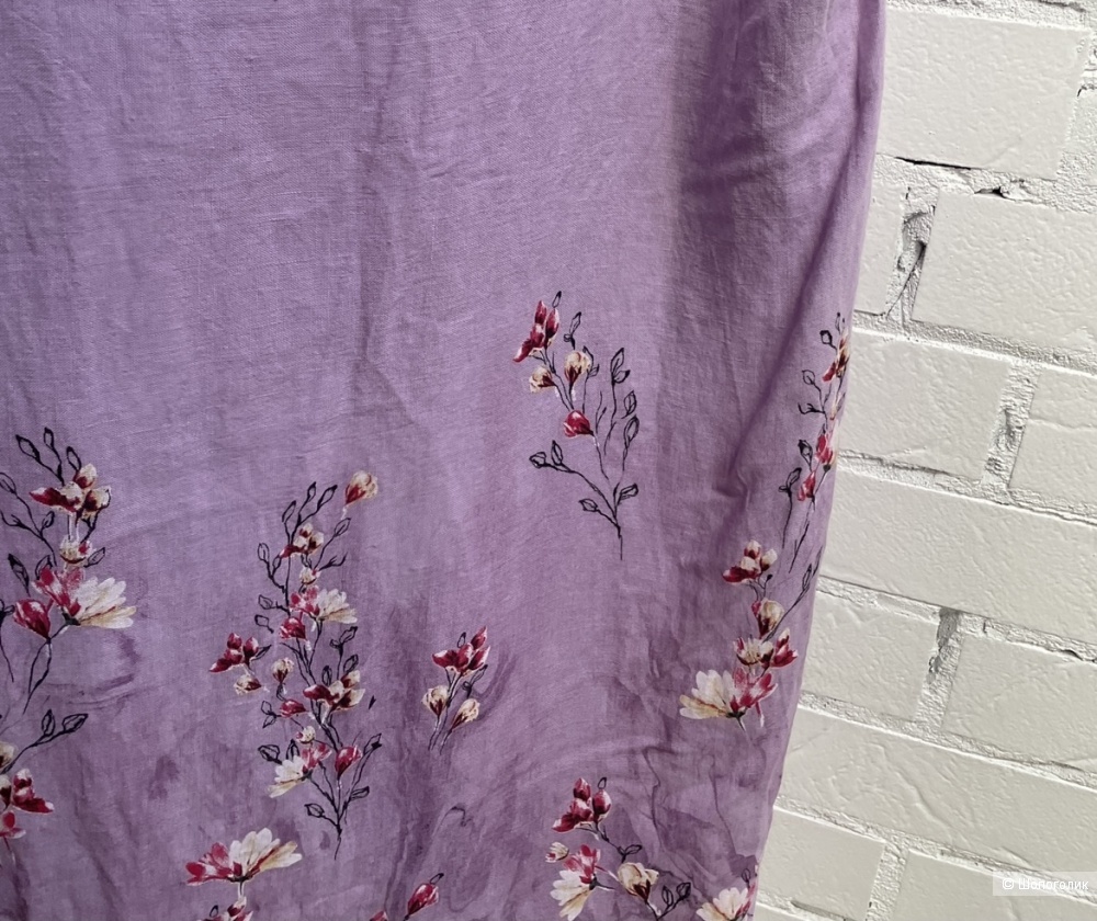 Платье макси бохо шик Puro Lino Italy, 46-54