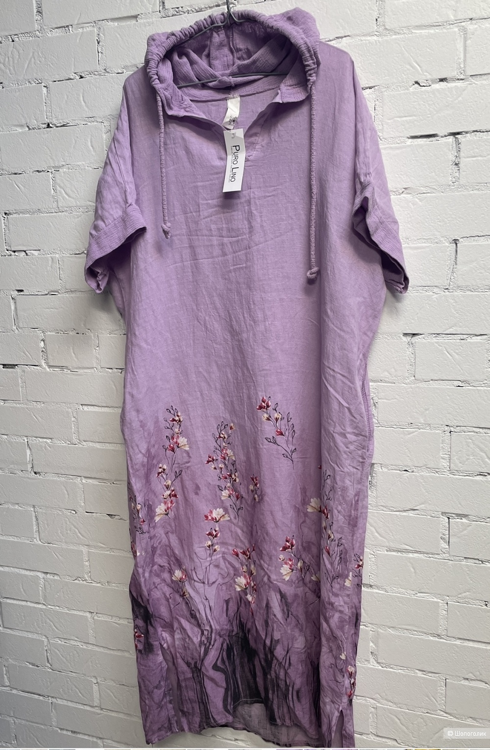 Платье макси бохо шик Puro Lino Italy, 46-54