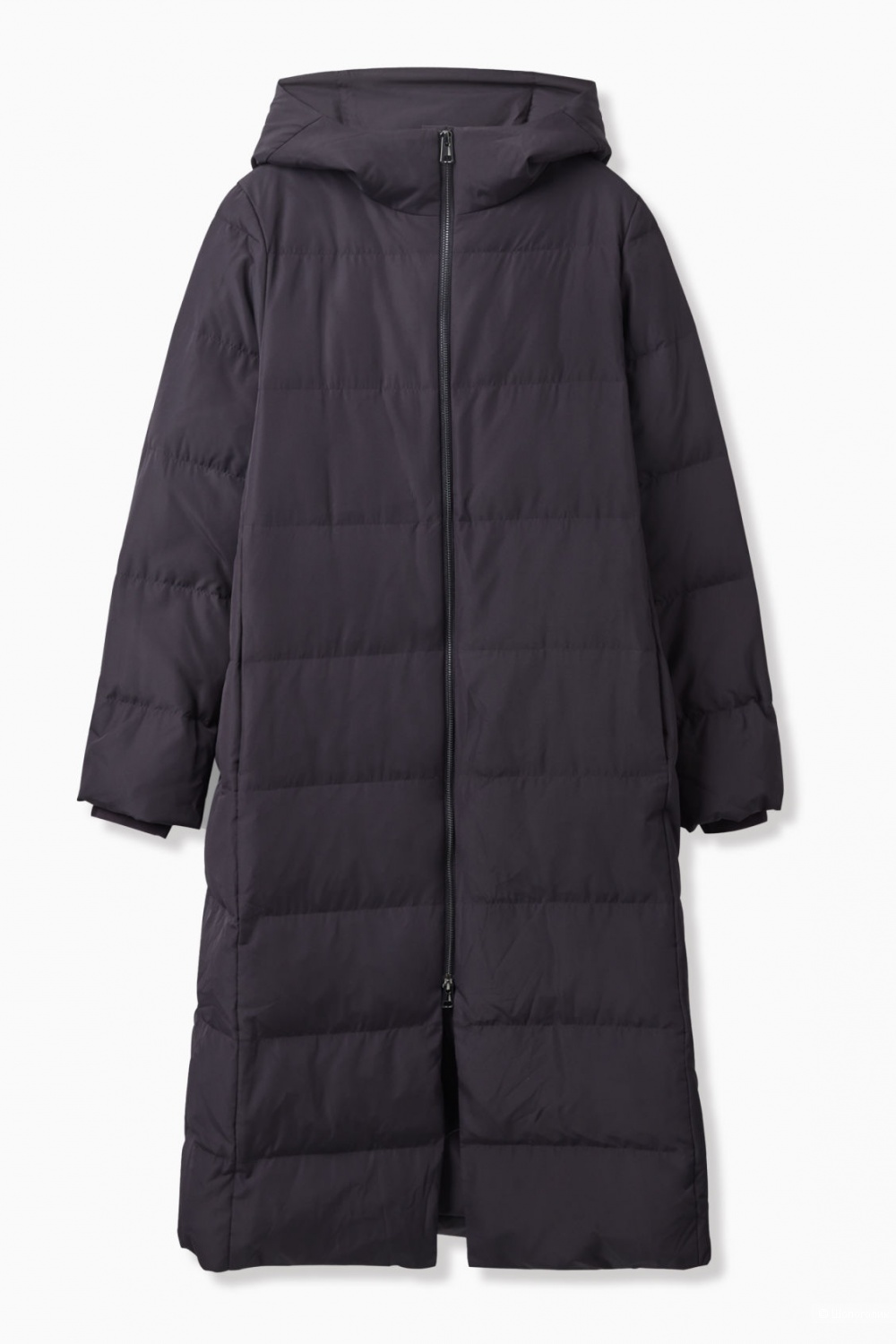 Пуховик COS, темно-синий , размер М