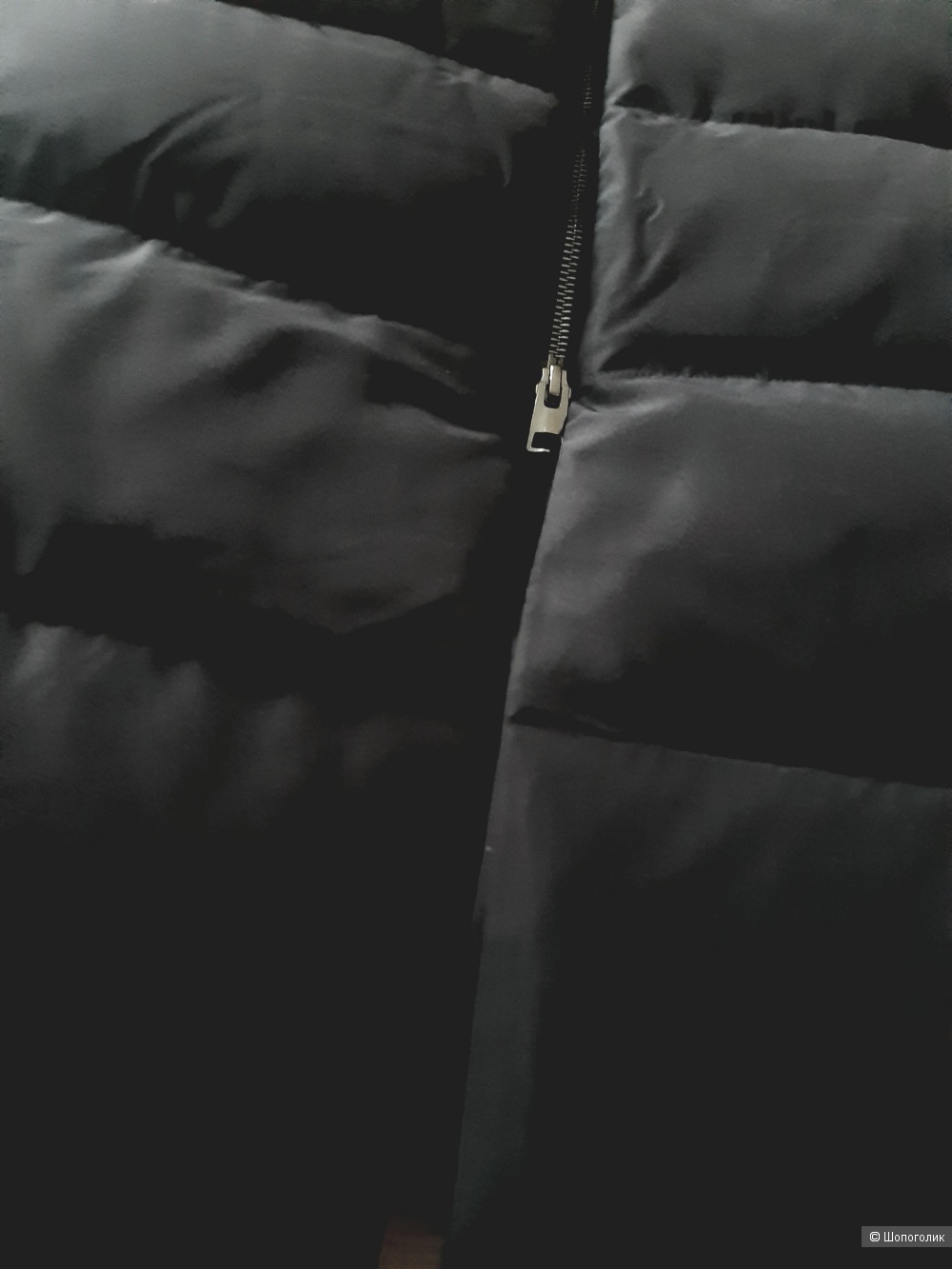 Пуховик COS, темно-синий , размер М