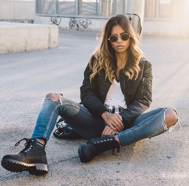 Ботинки демисезон в стиле Timberland, 37-38