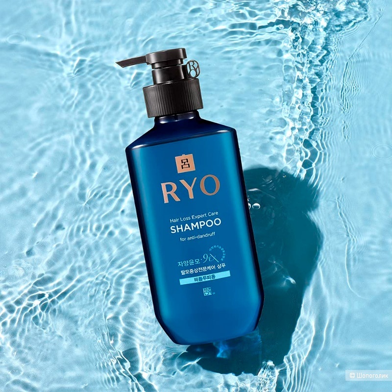RYO Шампунь против перхоти и выпадения волос Hair Loss Exper Care Shampoo For Anti-Dandruff (400 мл)