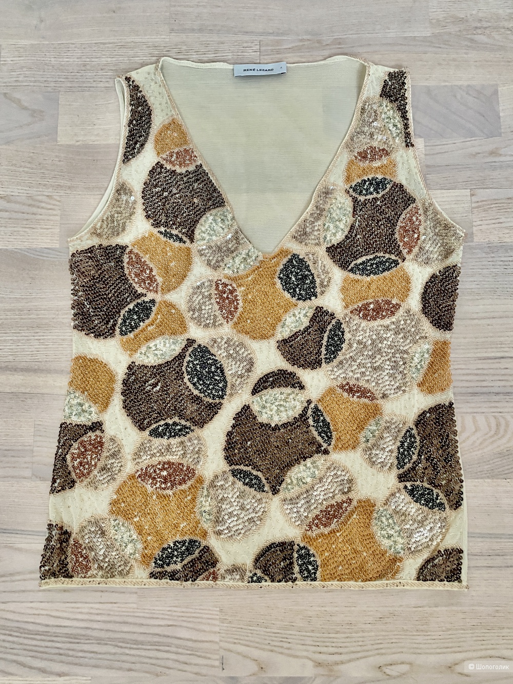 Топ Rene Lezard, размер М-L.