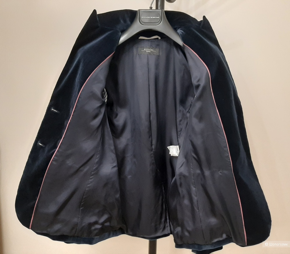 Бархатный пиджак Weekend Max Mara, размер S
