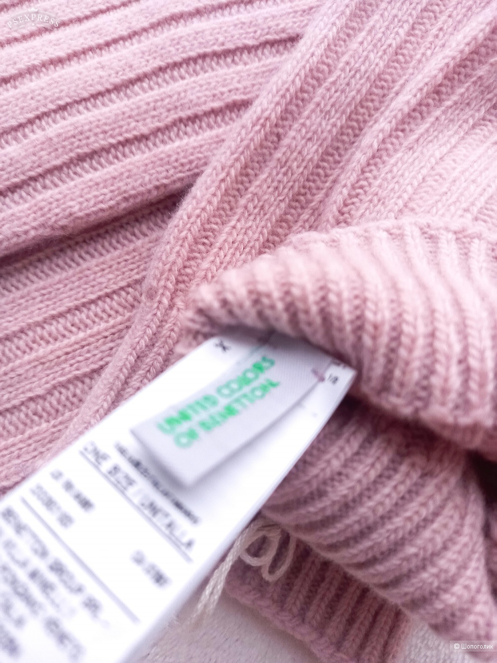 Митенки рукава Benetton шерсть/ кашемир