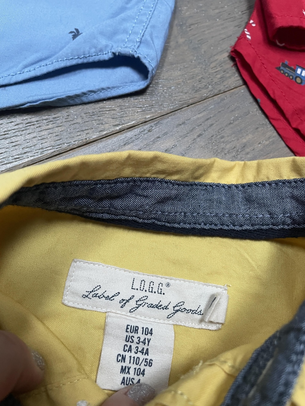 Сет  брюки и рубашки H&M, 110-116