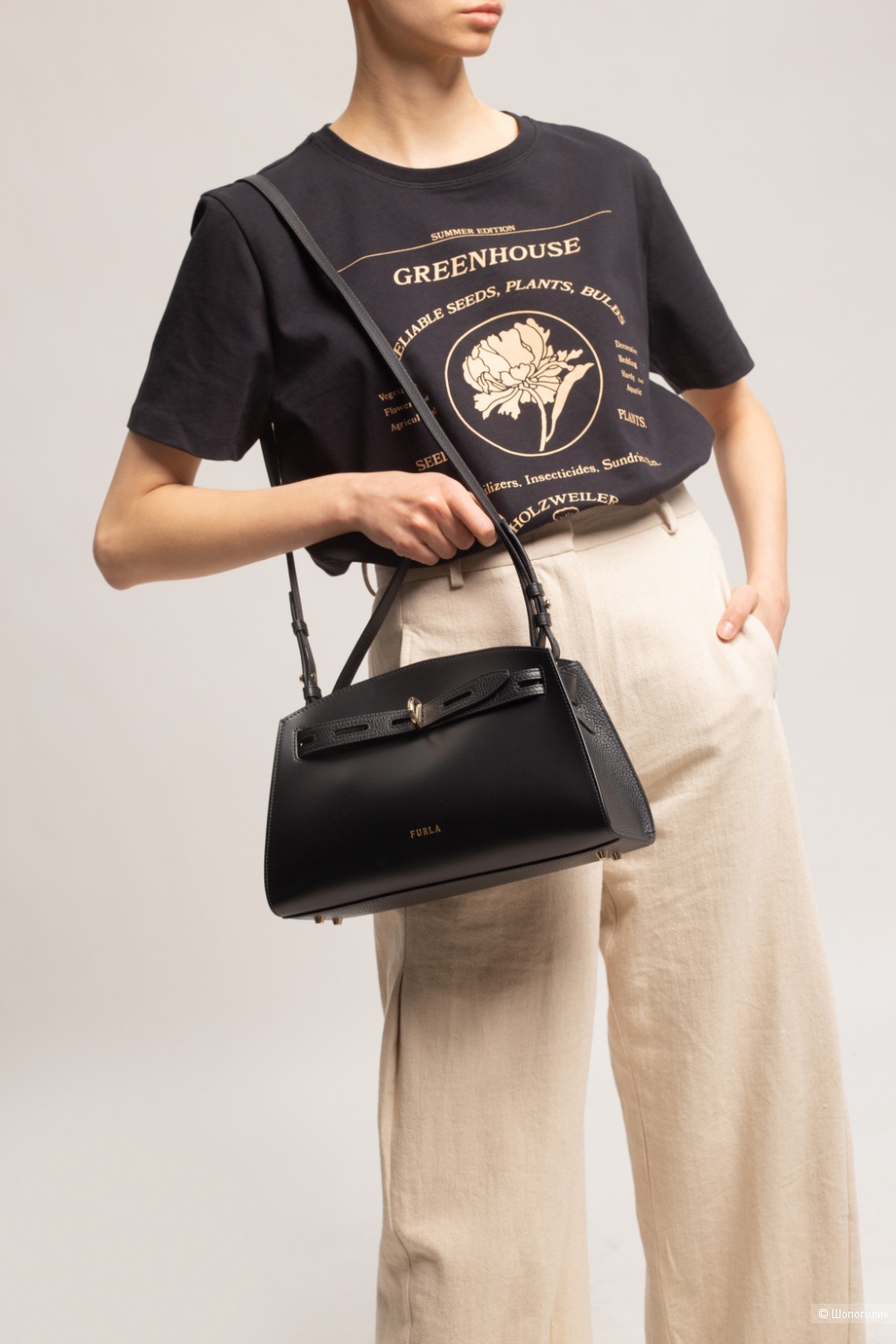 Сумка-тоут женская - Furla "Margherita", medium.