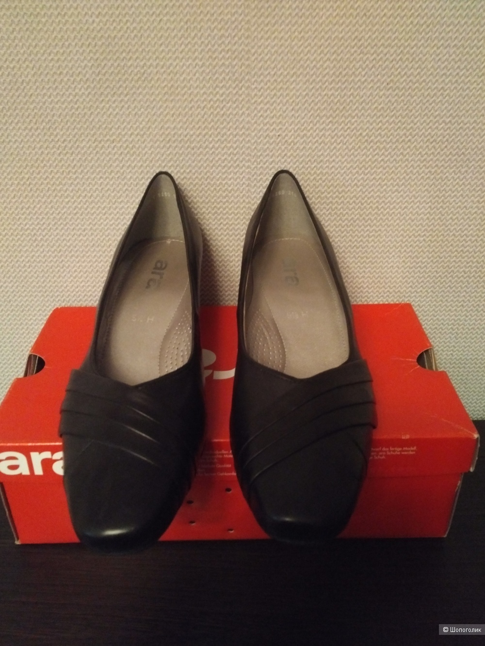 Туфли женские бренда ARA, размер 5,5 (38,5)