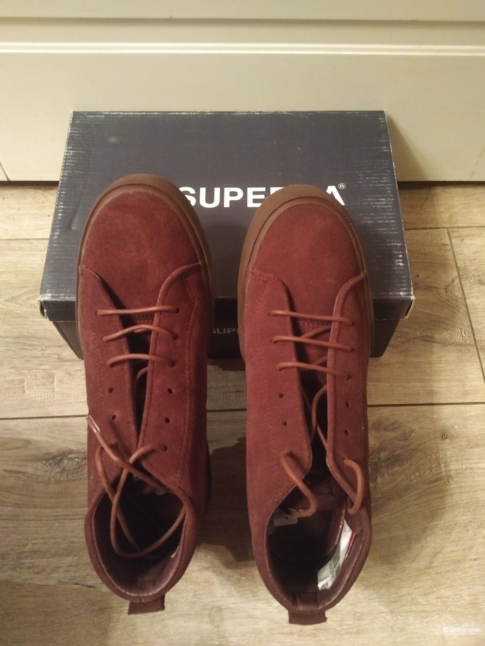 Ботинки бренда Superga, размер 39