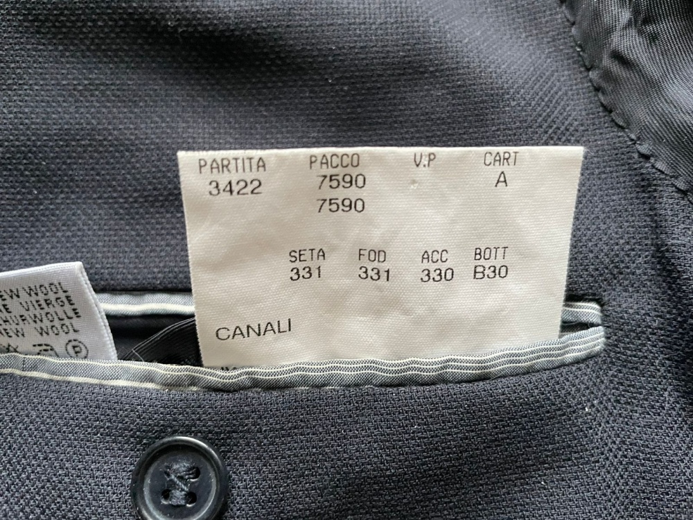 Пиджак мужской Canali 52 R 7