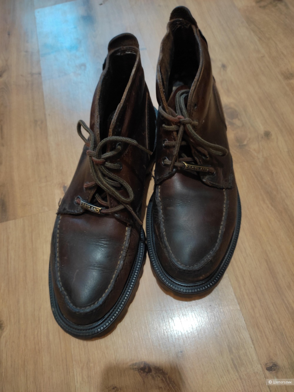 Мужские кожаные ботинки Eastland Vibram 45 р, в магазине Ebay.com — наШопоголик