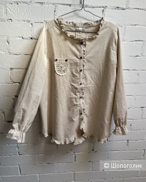 Блуза рубашка бохо шик Boho ask storm, 44-52