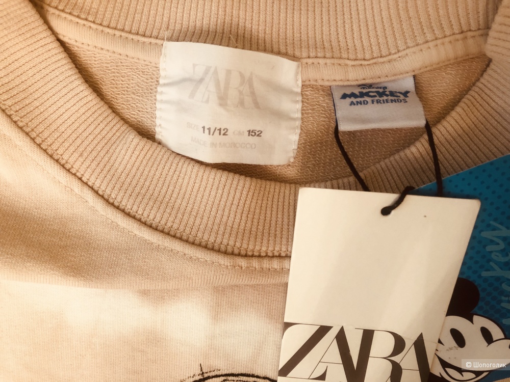 ZARA Свитшот-платье 152p