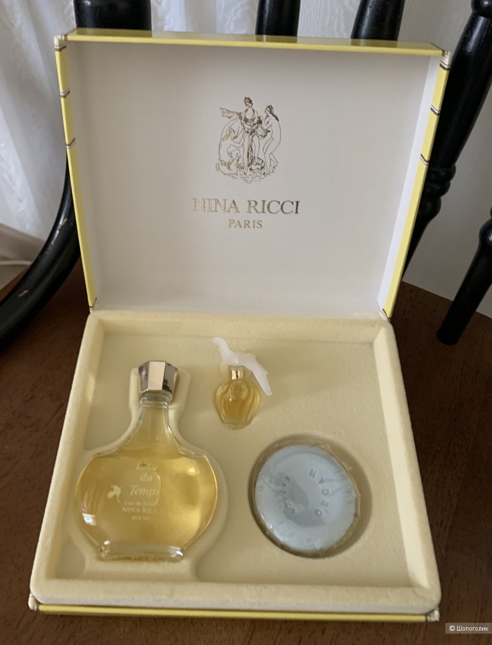 NINA RICCI TRIO "L'Air du Temps" Набор parfum , edt