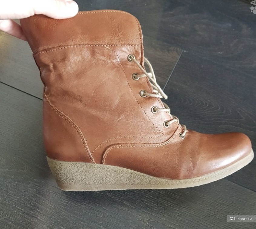 Francesco Donni ботинки кожаные зима-межсезон 39