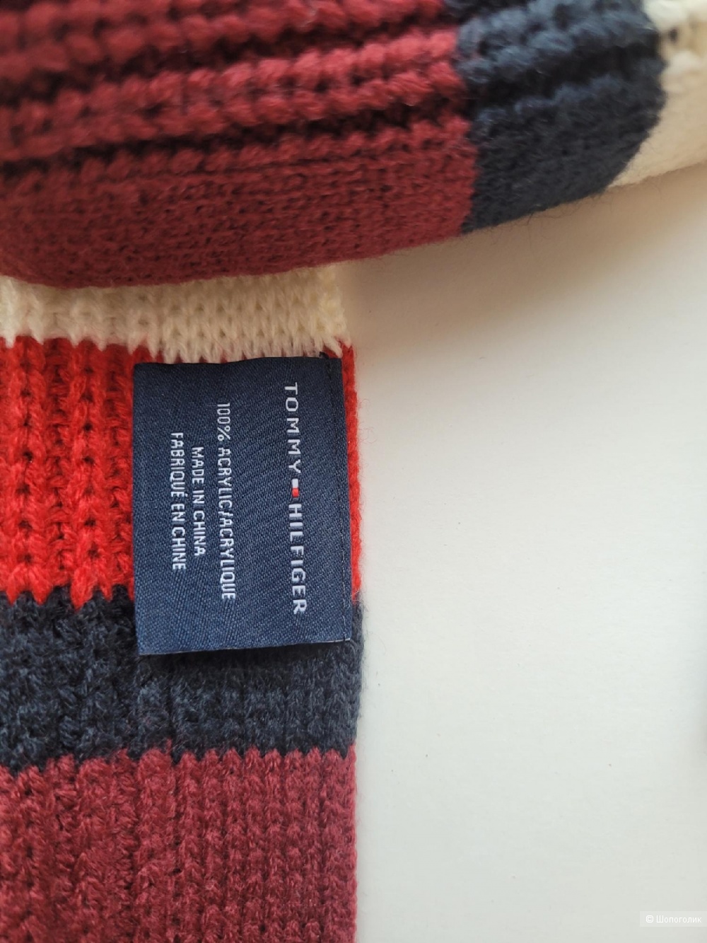 Мужской шарф TOMMY HILFIGER ONE SIZE