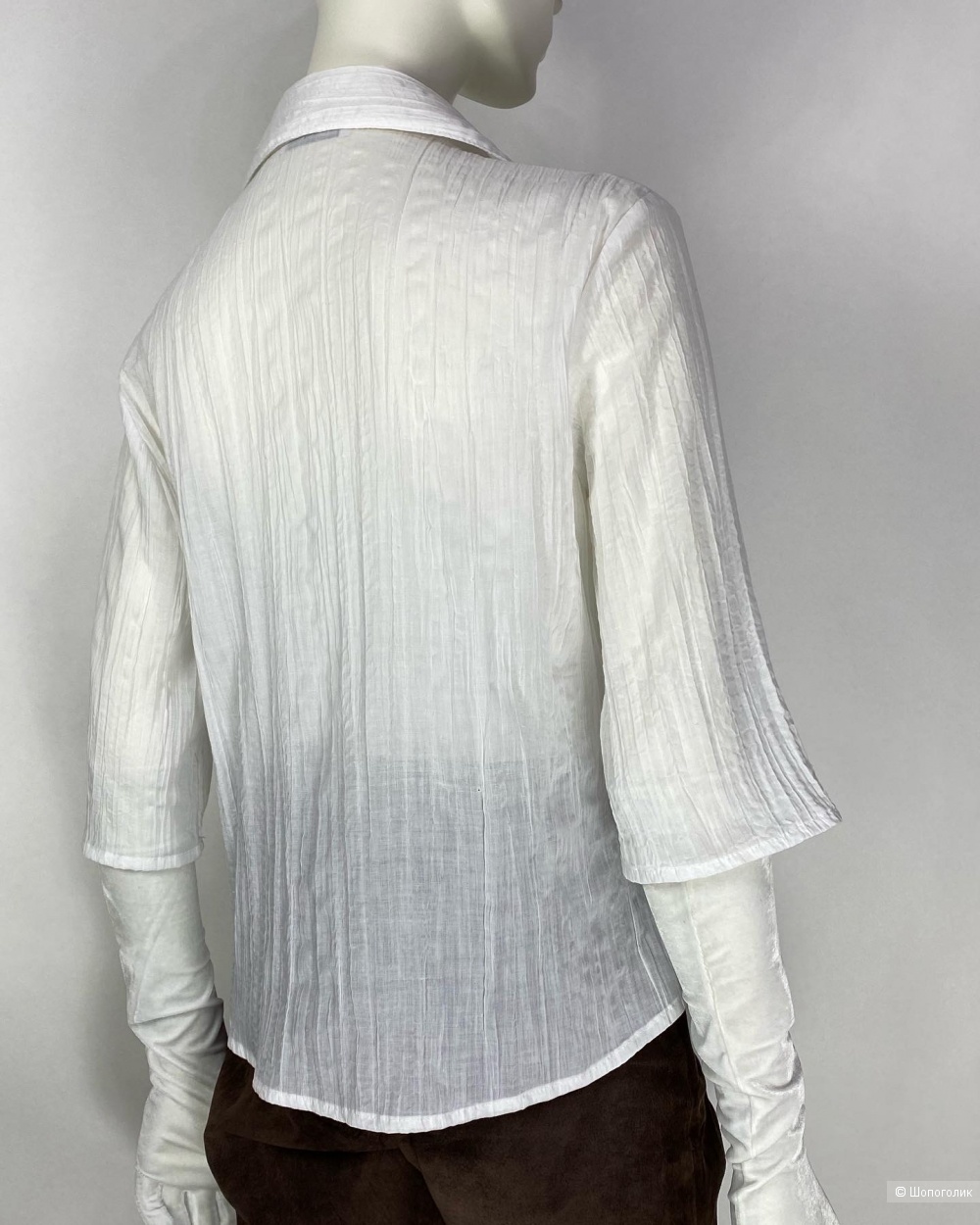 Хлопковая блузка Италия XL