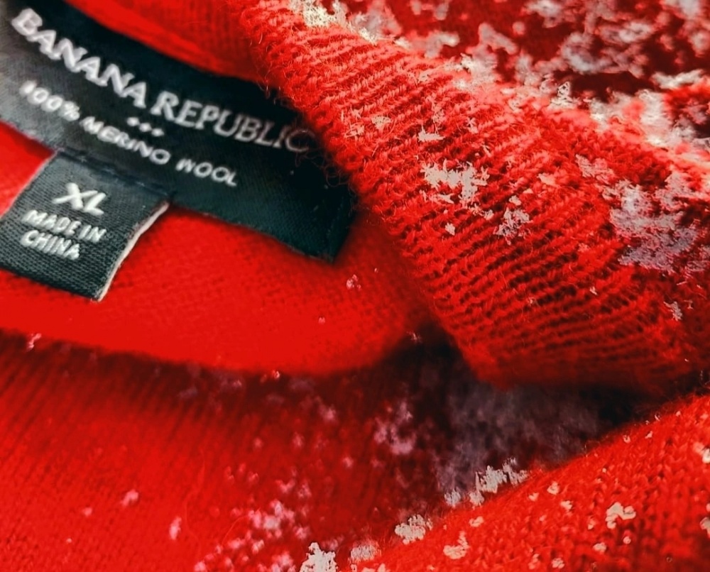 Шерстяной пуловер Banana Republic размер XL