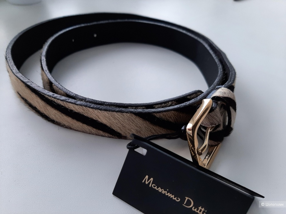 Ремень кожаный Massimo Dutti размер М