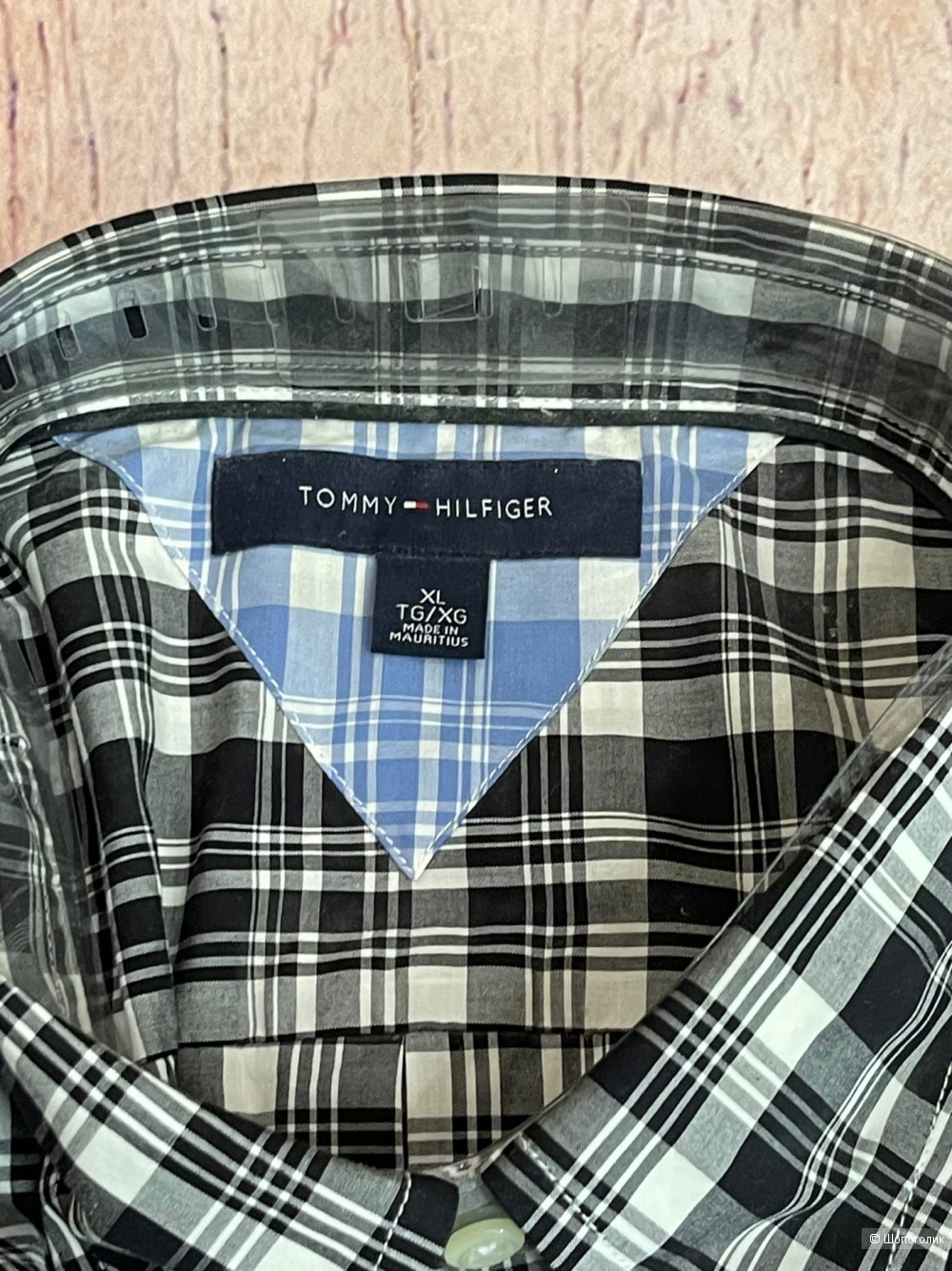 Мужская рубашка от Tommy Hilfiger XL