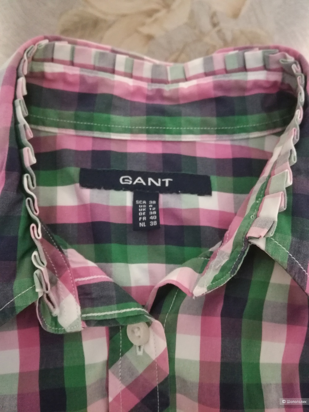 Рубашка GANT размер 42-44