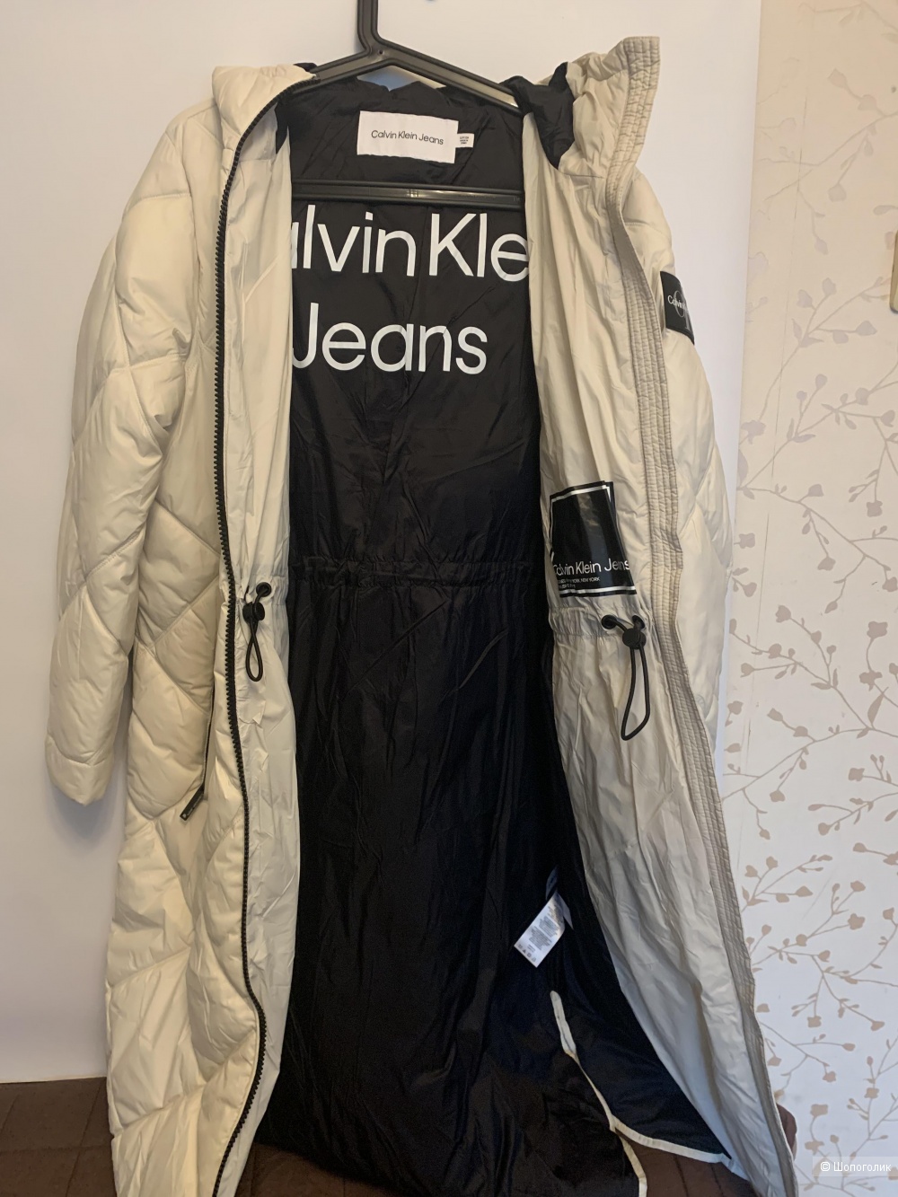 Пальто стеганное Calvin Klein S