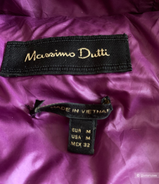 Massimo Dutti куртка пуховик М