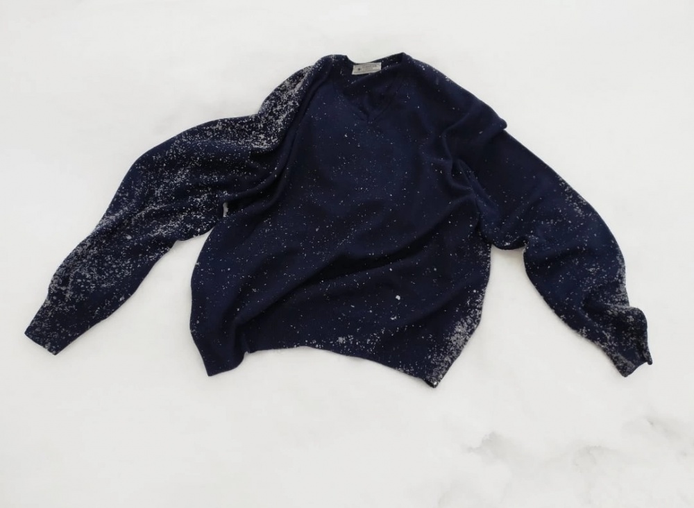 Шерстяной пуловер IL Granchio размер L