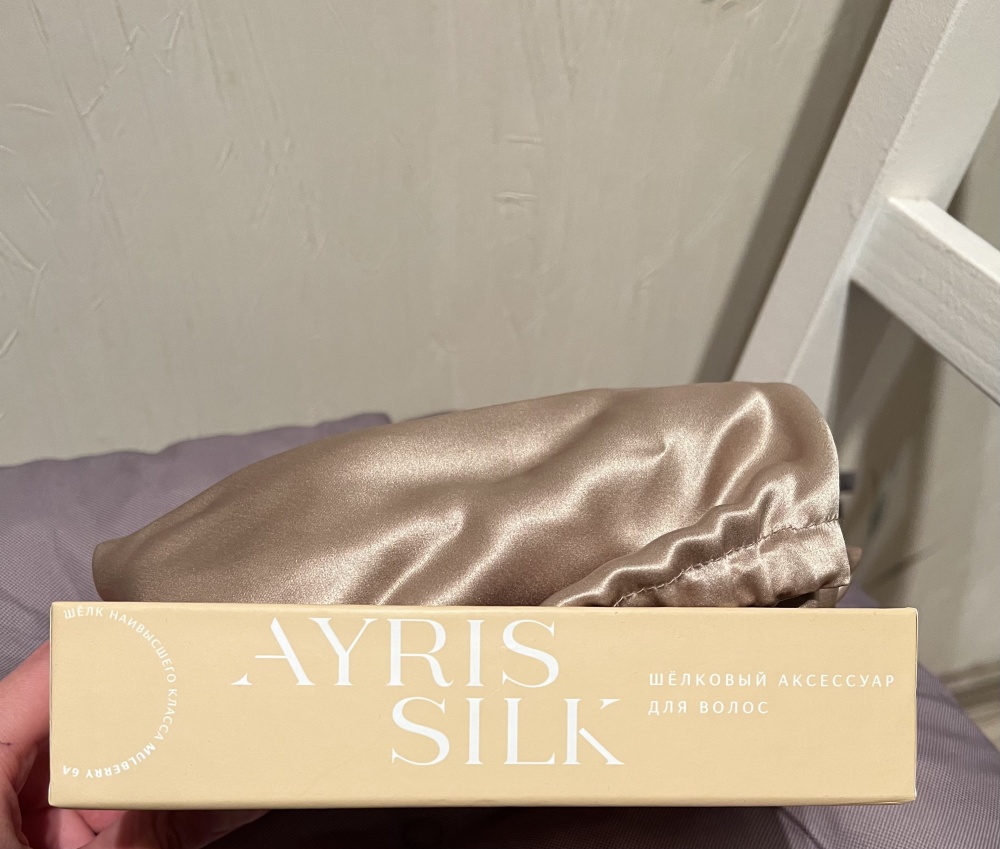 Шелковый тюрбан ayris silk one size