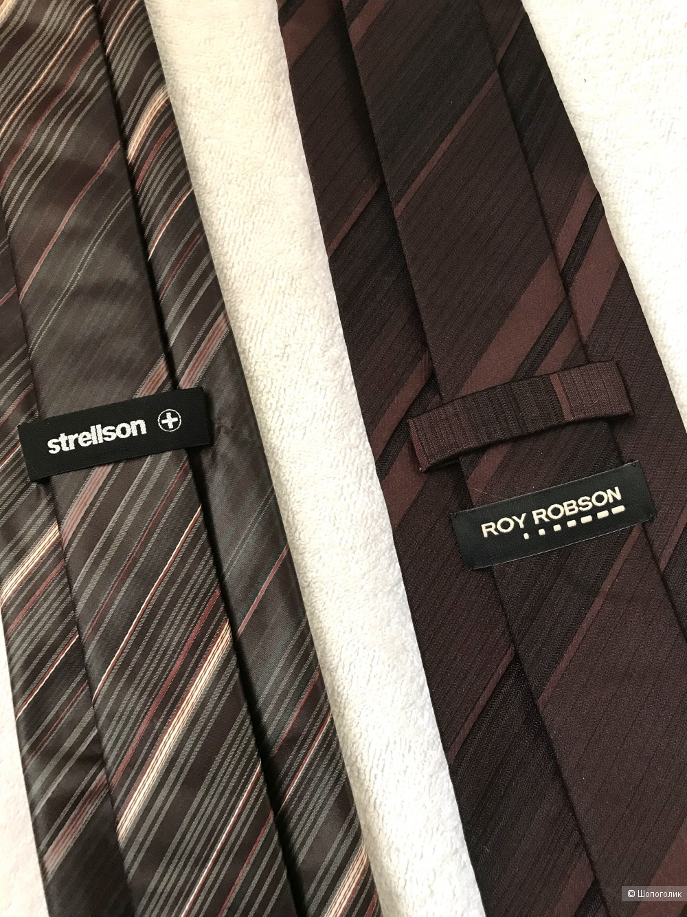 Сет галстуков Strellson и Roy Robson. One size