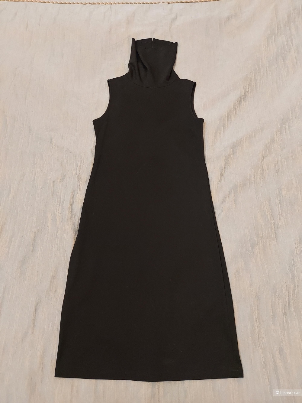 Платье черное TJ collection 44 размер, 44 IT