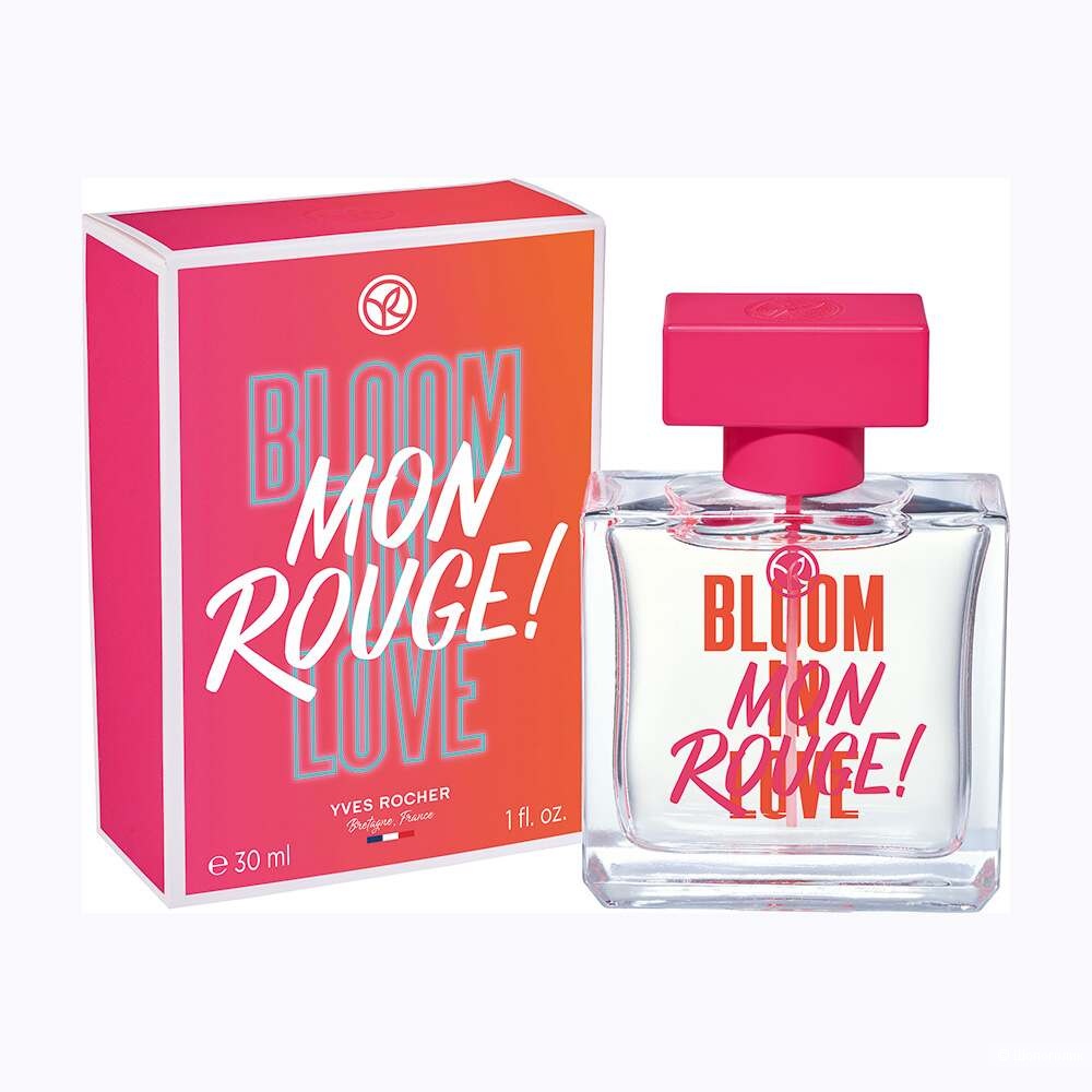 Парфюмерная вода MON ROUGE! BLOOM IN LOVE, Ив Роше 30 мл