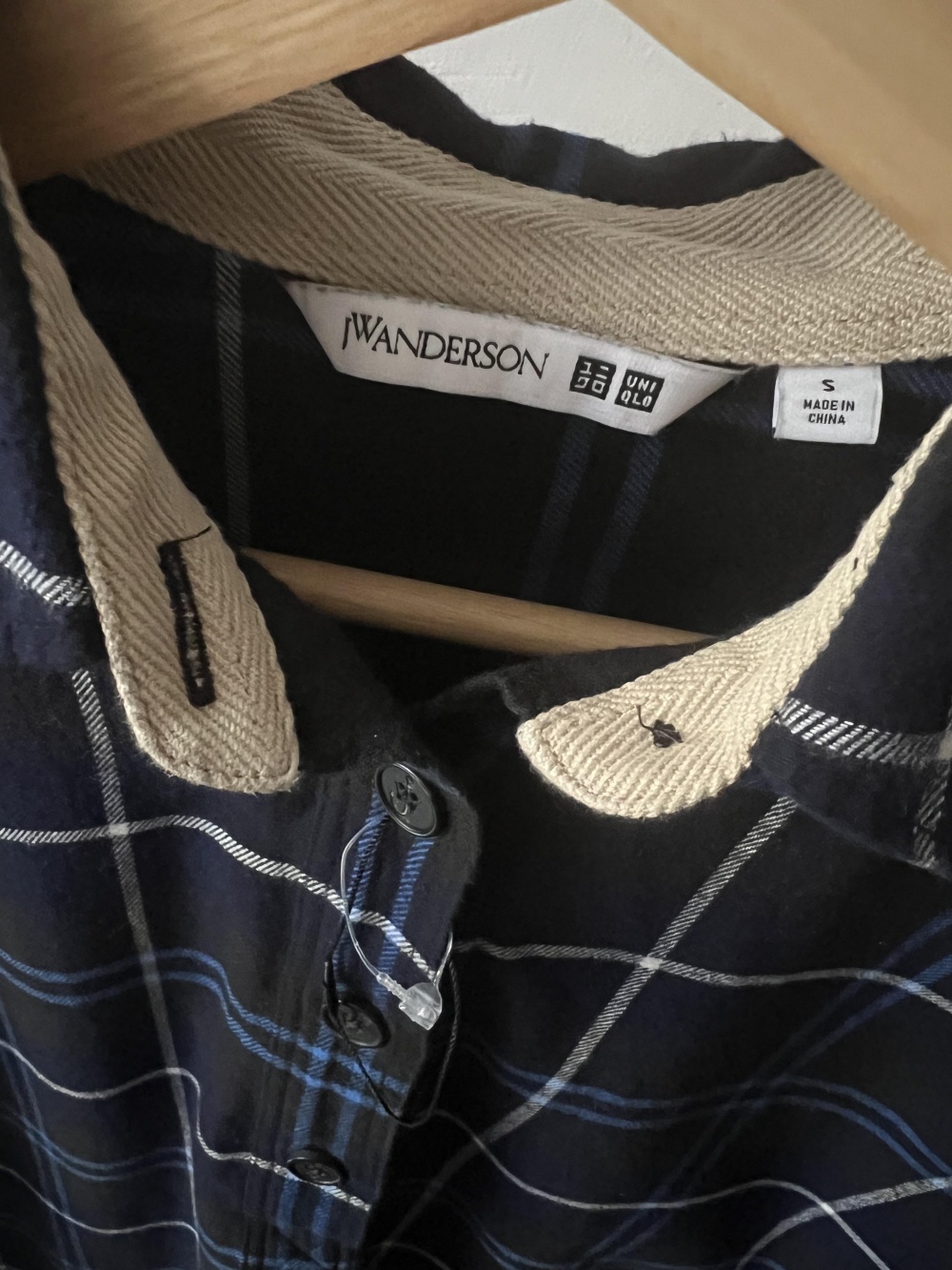 Фланелевая рубашка Uniqlo x JW Anderson (S, RUS 44)