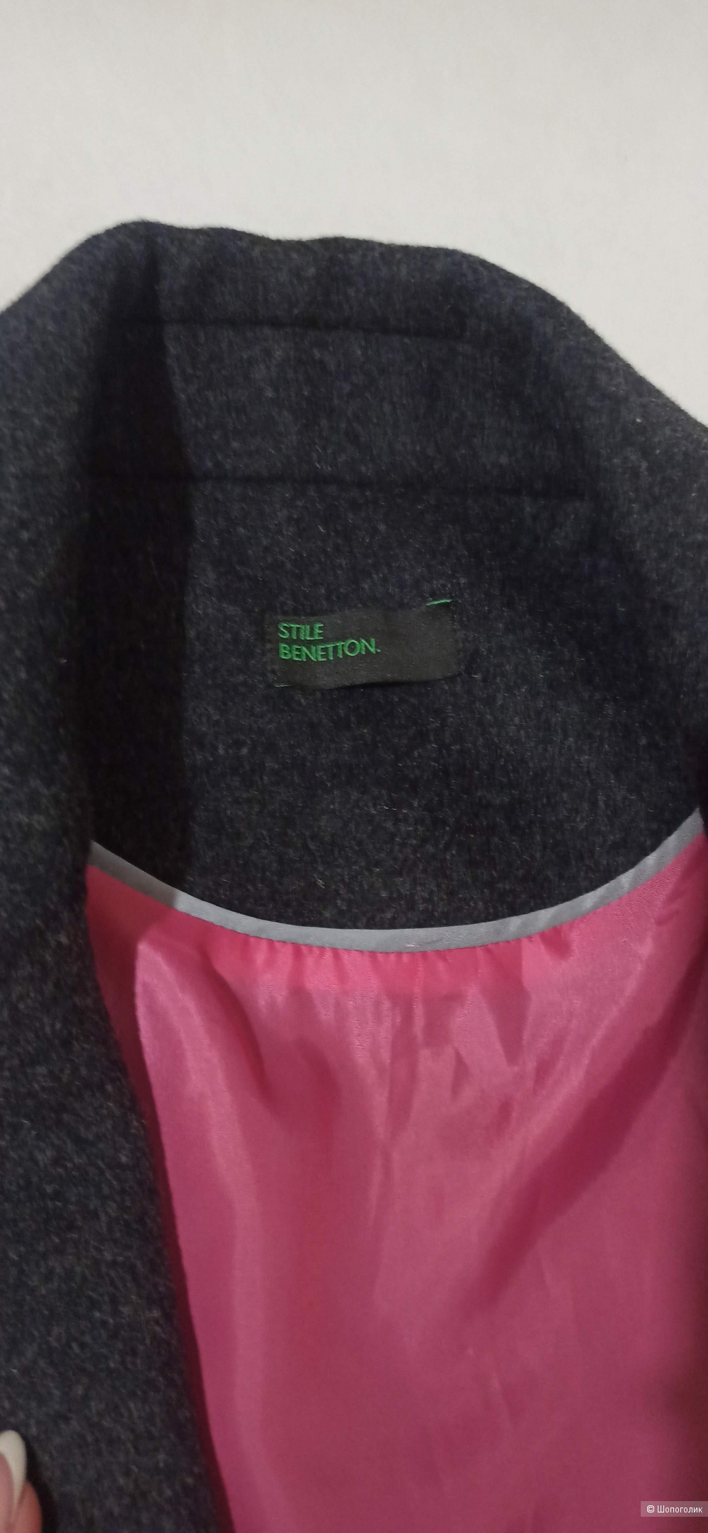 Жилет пальто без рукавов Benetton р-р 42-44