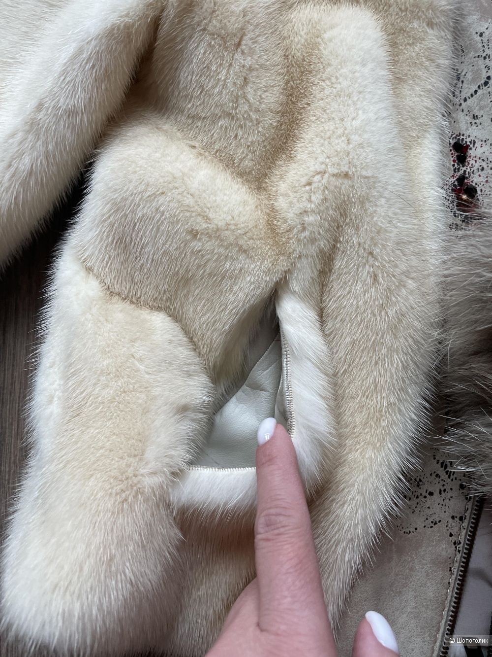Норковый полушубок, kopengagen fur, S