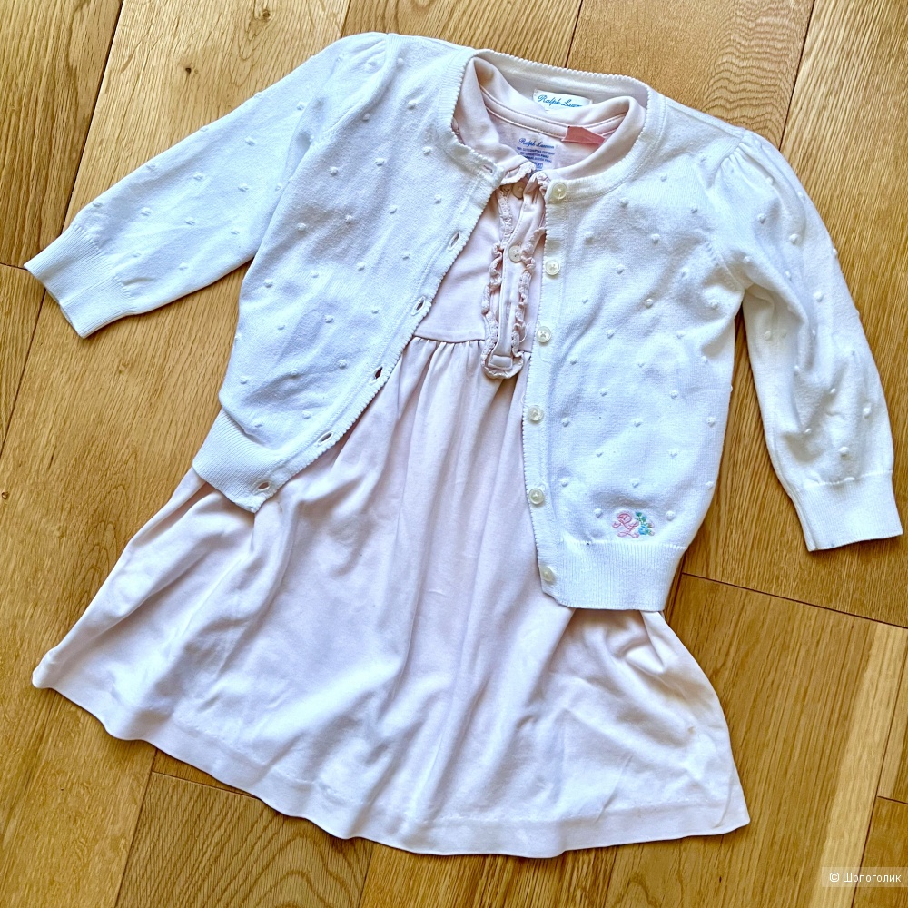 Платье и кардиган Ralph Lauren 2-3 года