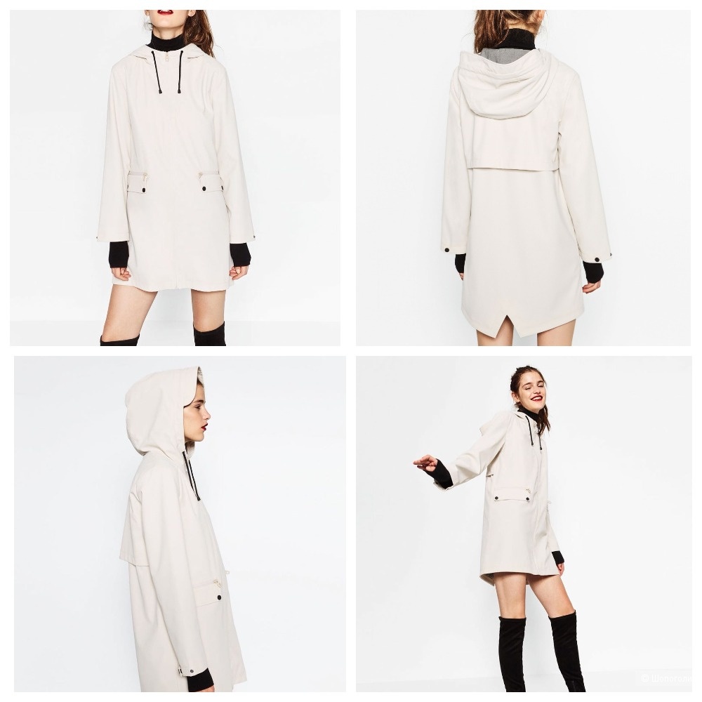Плащ ZARA р.XS-S