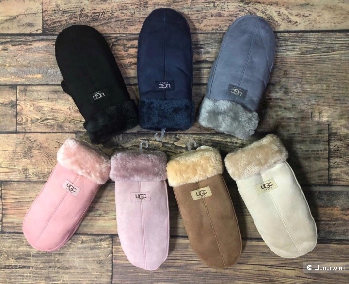 Рукавицы варежки в стиле UGG