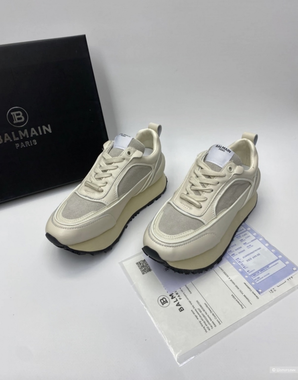 Женские кроссовки Balmain р.38