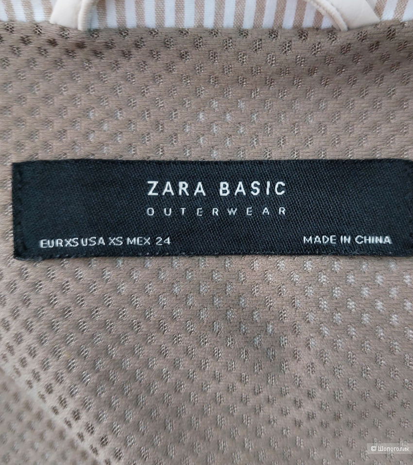 Плащ ZARA р.XS-S