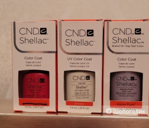 CND Shellac (Шеллак) . 3 цвета