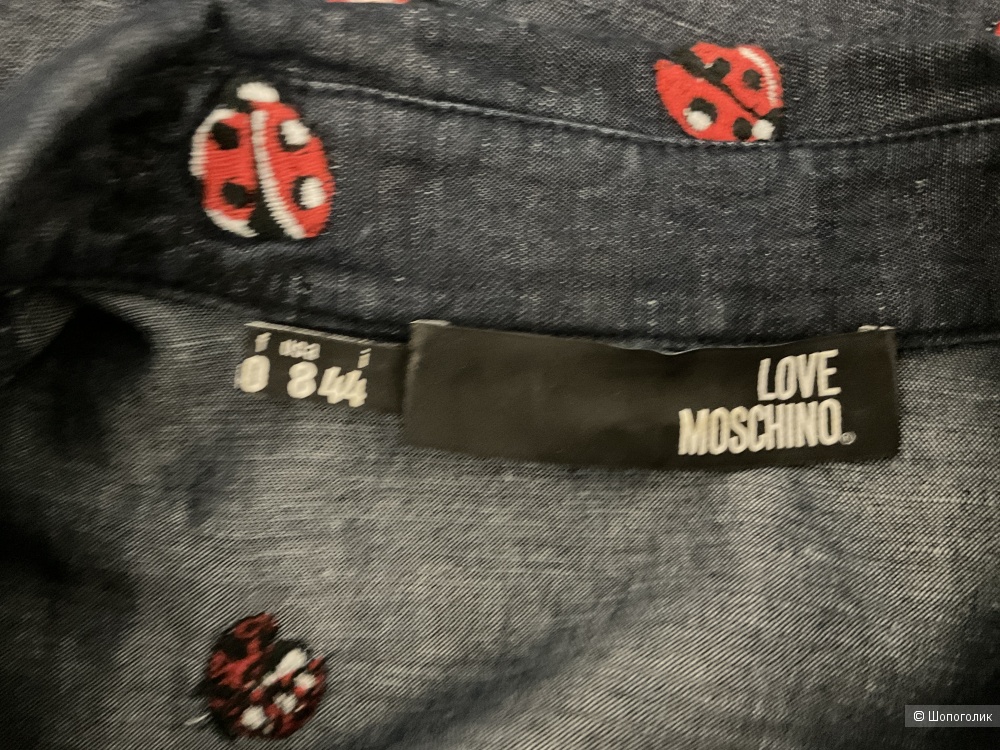 Рубашка Love Moschino 46 размера