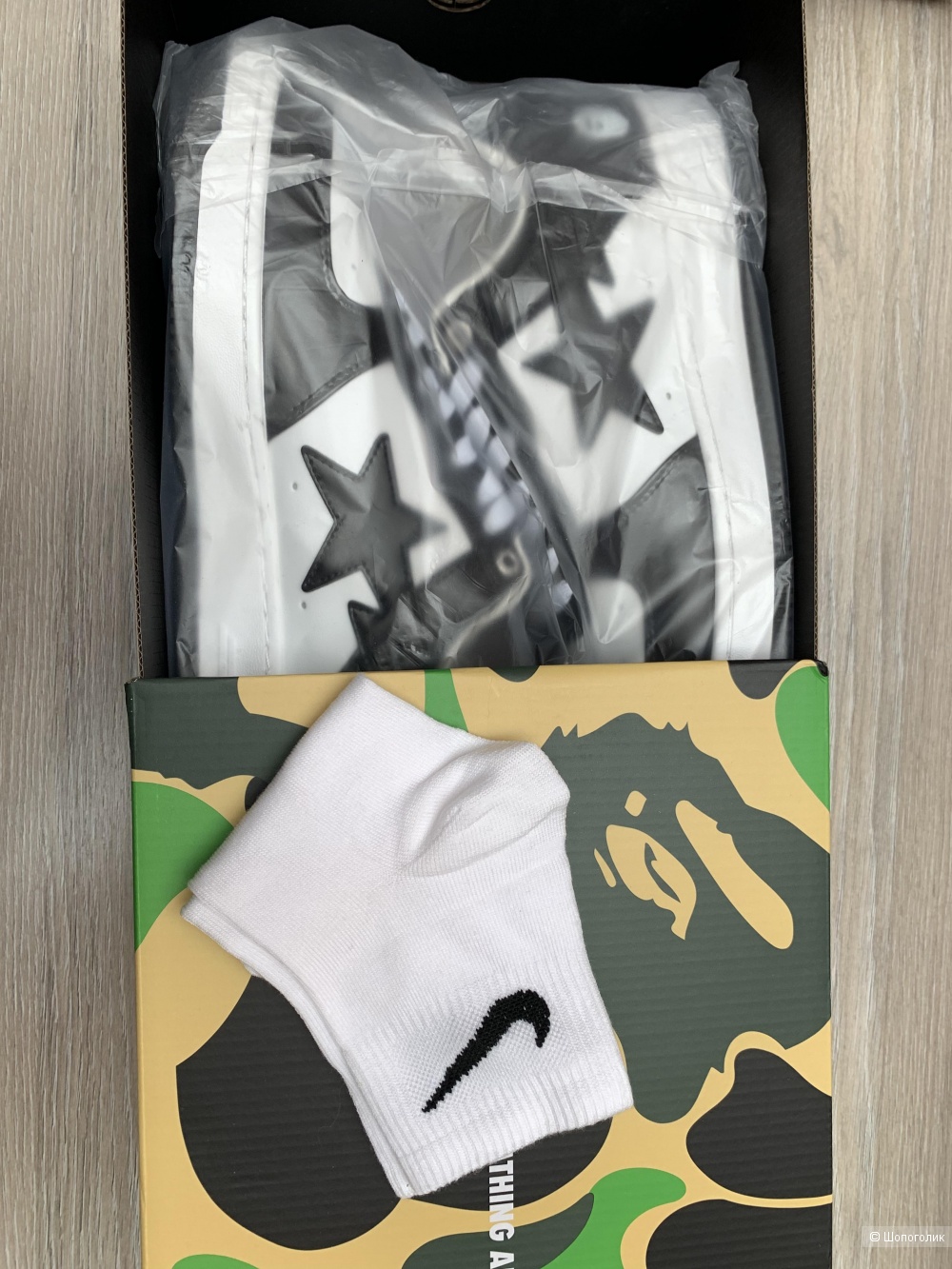 Кроссовки Bape Star. Размер 41